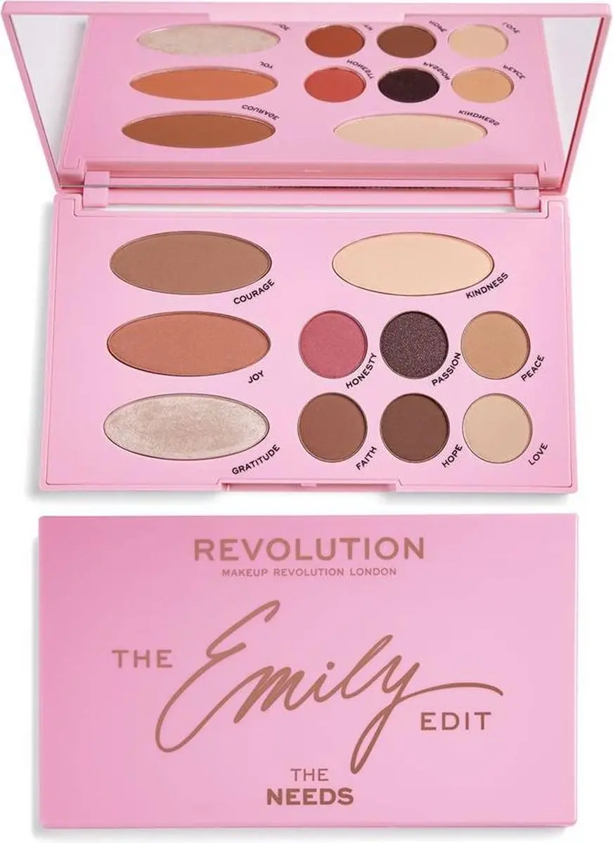 Makeup Revolution The Needs Palette - Compleet Contour & Oogschaduw 10 Kleuren