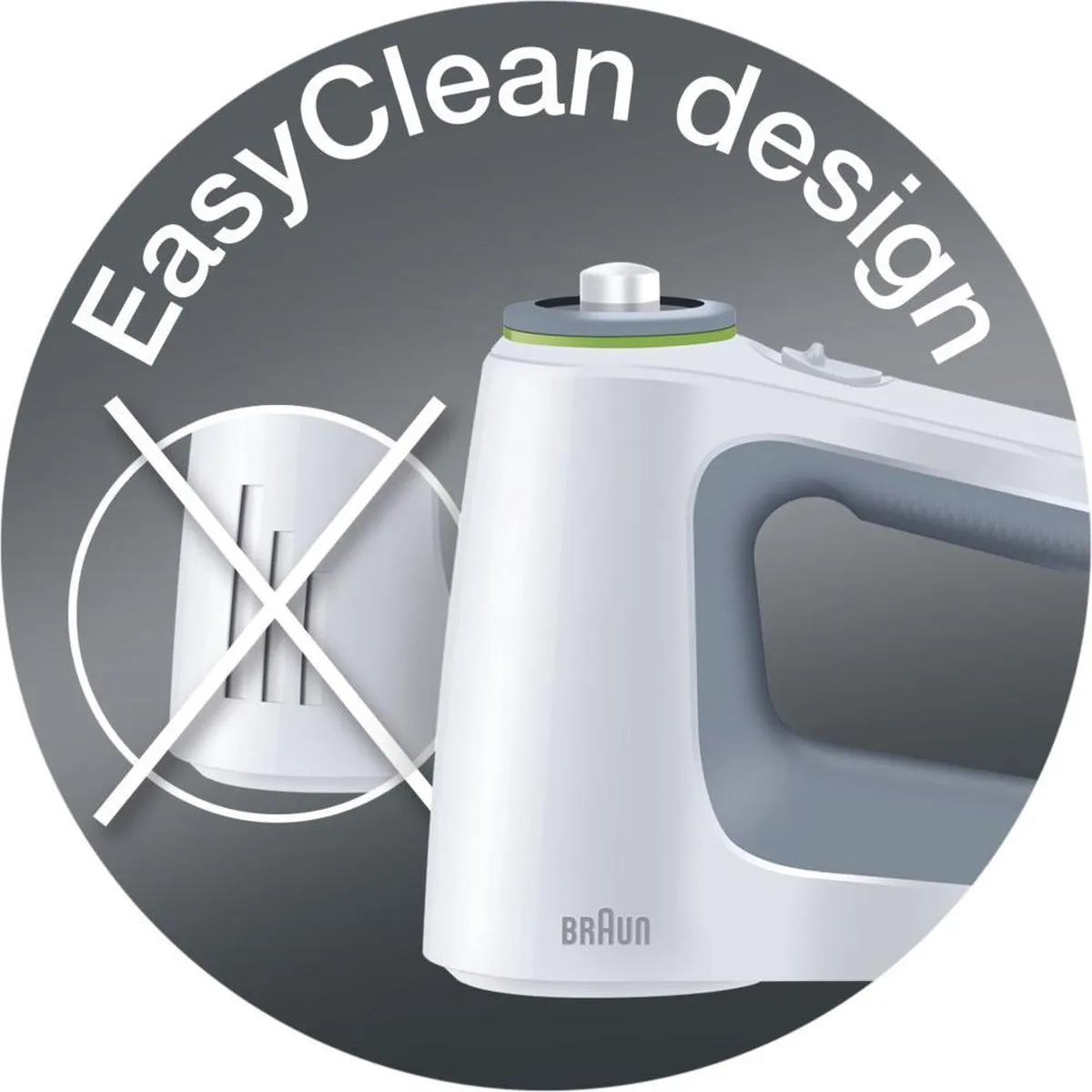 Braun MultiMix 5 HM5100WH Handmixer 750W - Wit