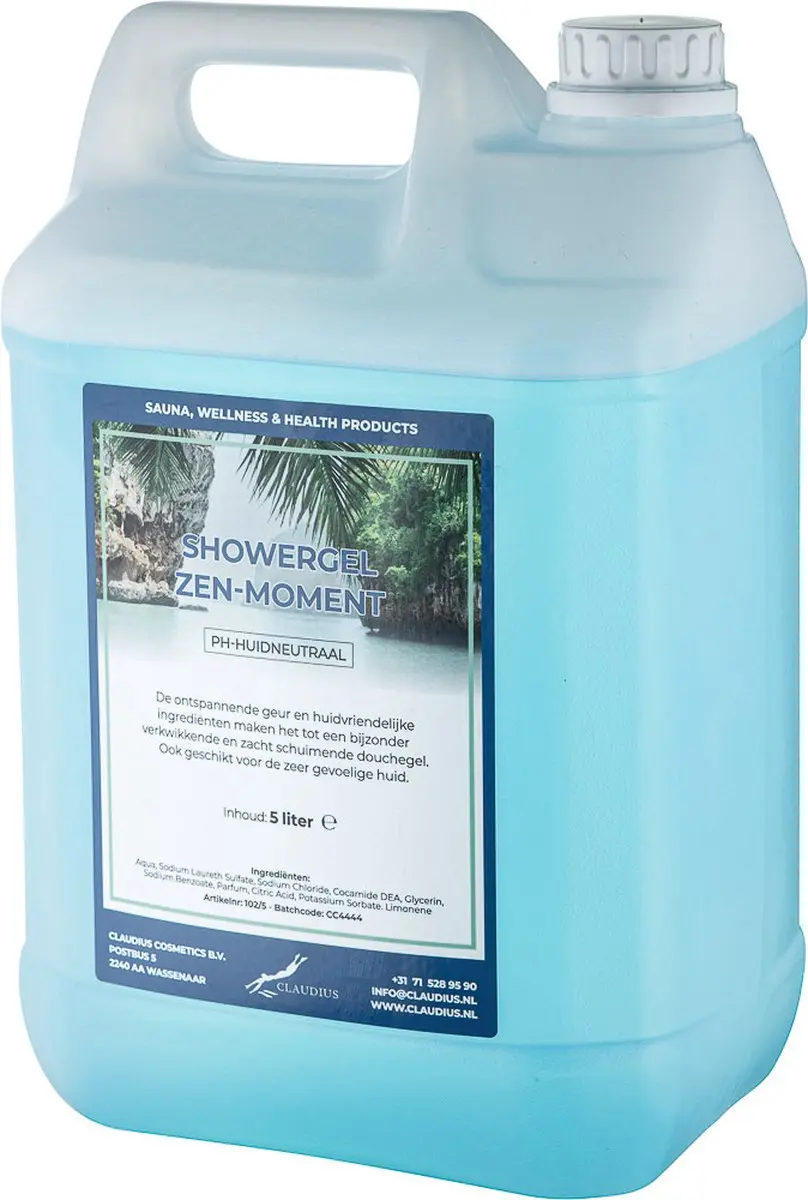 Splashbox Cosmetics Douchegel Zen Moment 5L Navulling