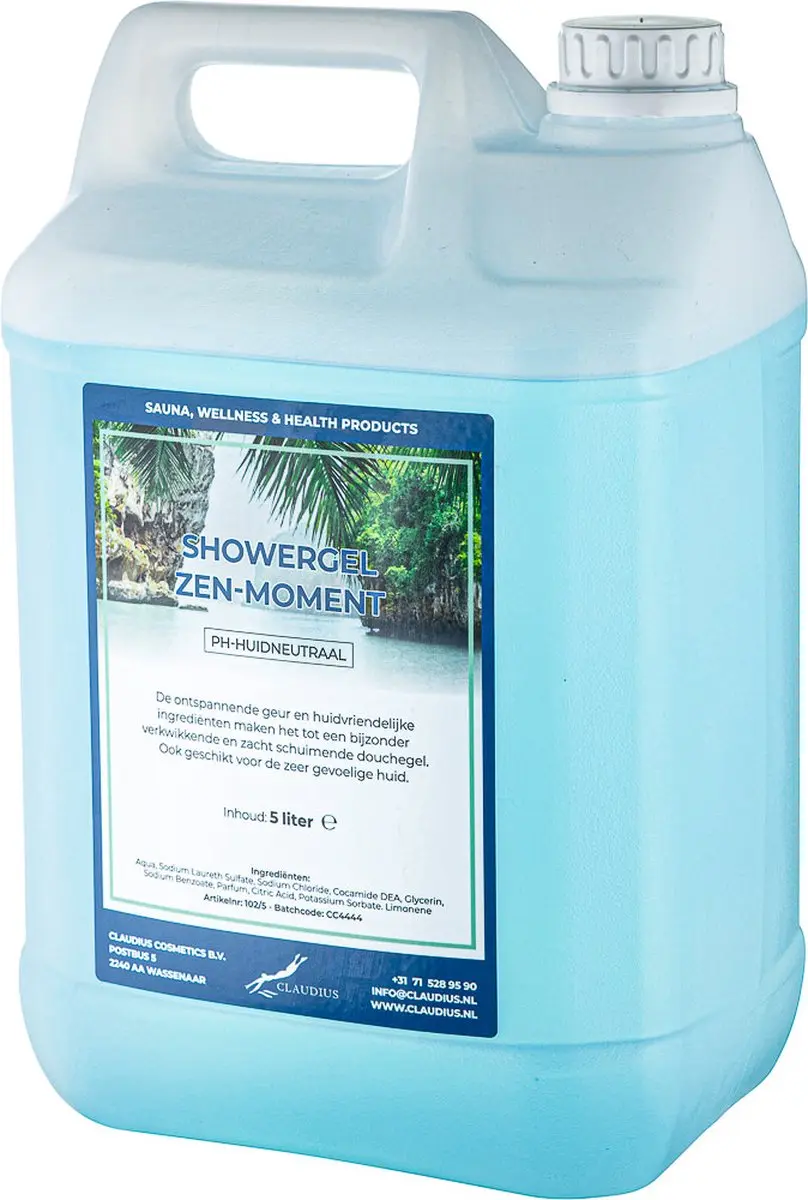 Splashbox Cosmetics Douchegel Zen Moment 5L Navulling