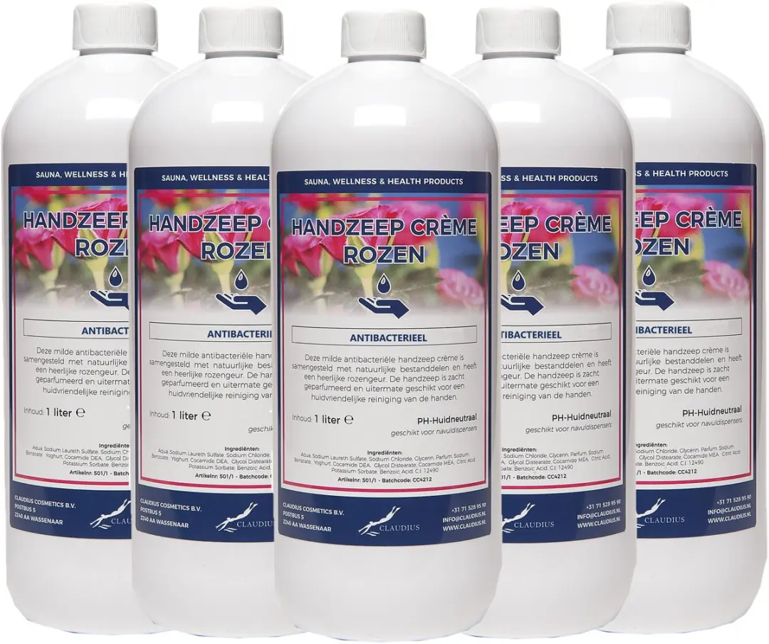 Splashbox Cosmetics Handzeep Rozen 1L
