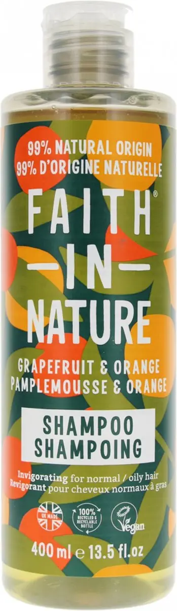 Faith In Nature Shampoo Grapefruit & Orange 400ml