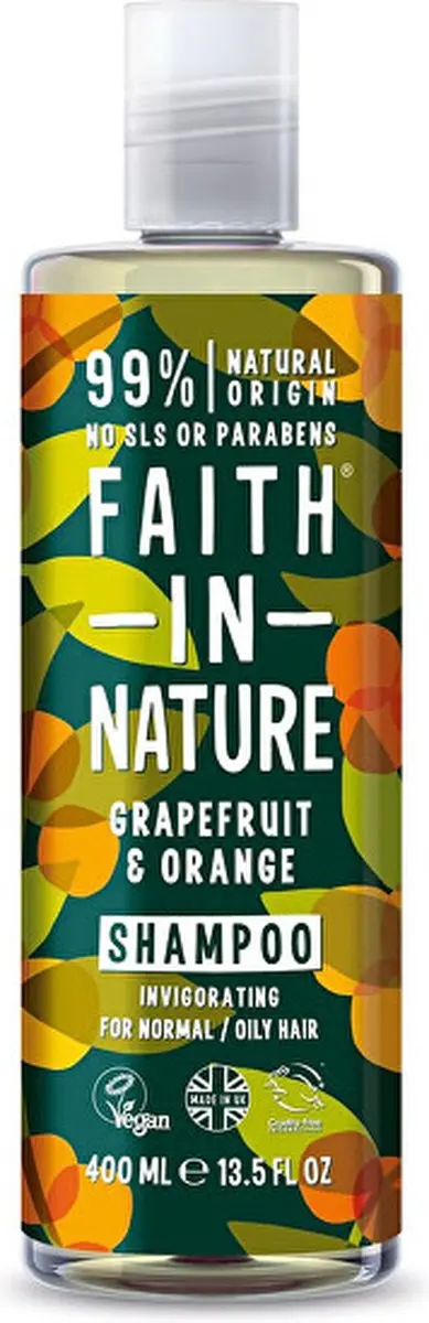 Faith In Nature Shampoo Grapefruit & Orange 400ml