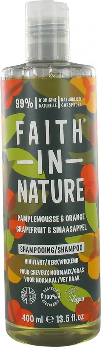 Faith In Nature Shampoo Grapefruit & Orange 400ml
