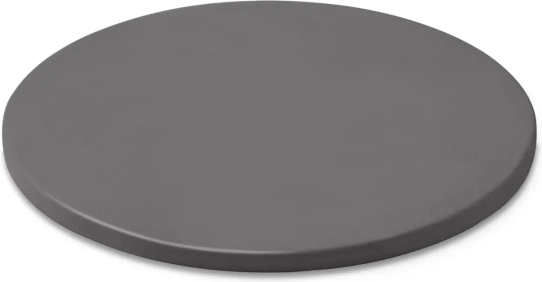 Weber Geglazuurde Pizzasteen Ø 26cm - Zwart