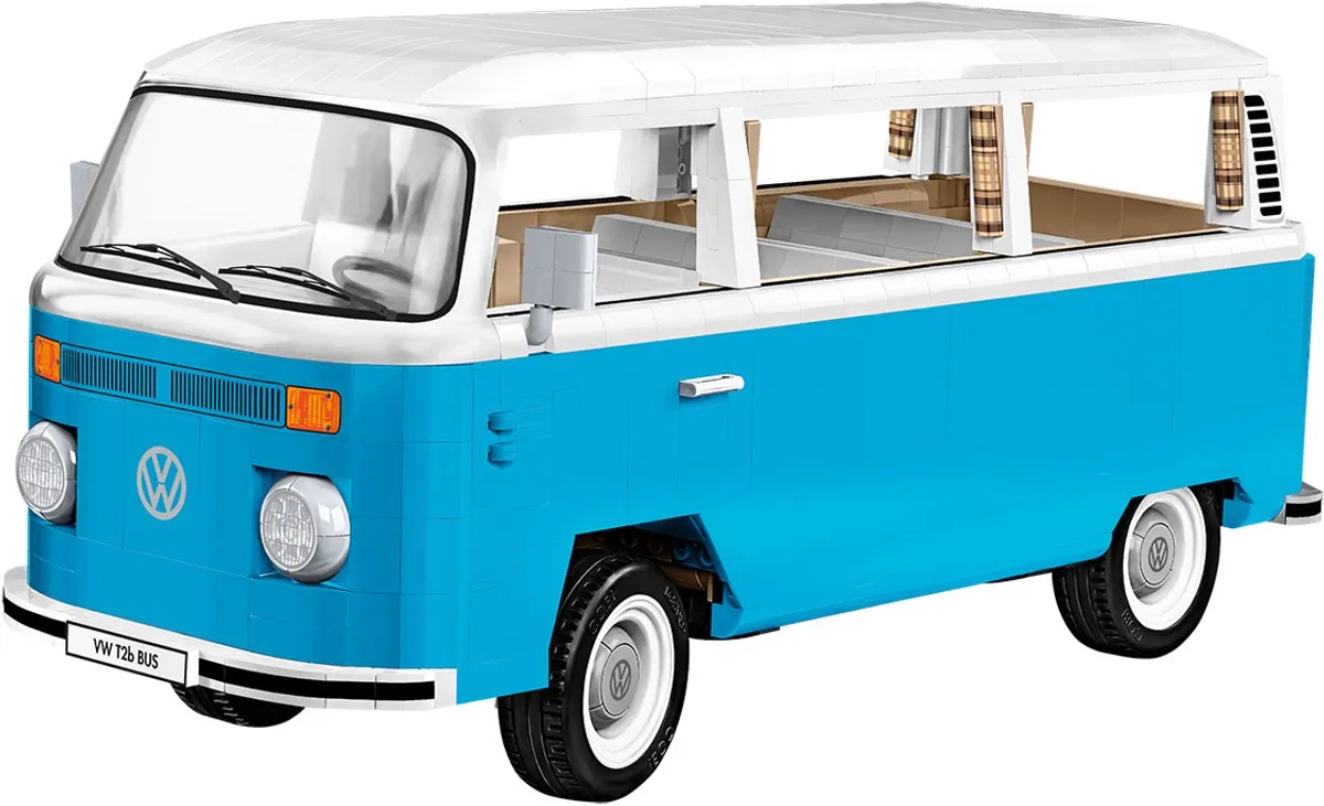 Cobi Volkswagen T2A Camper Bouwset 2366 - 1:12 - 24362 - afbeelding 6 van 6