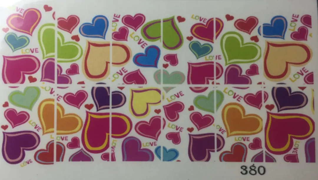 Korneliya Water Decal Nail Wrap WD 380