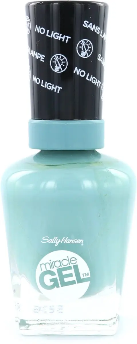 Sally Hansen Miracle Gel 290 Grey Matters - 10ml - Blauw - afbeelding 6 van 6