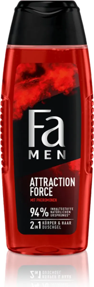 Fa Attraction Force Douchegel Mannen Bergamot & Limoen 250ml