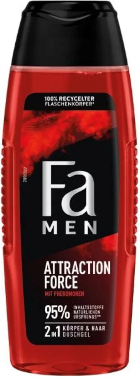 Fa Attraction Force Douchegel Mannen Bergamot & Limoen 250ml