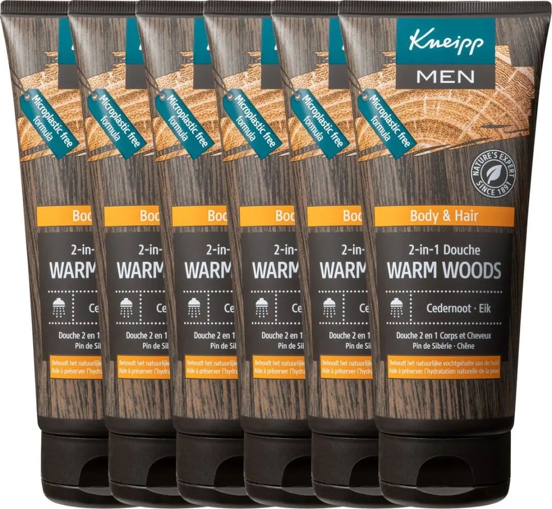 Kneipp Men Warm Woods Douchegel & Shampoo 2-in-1