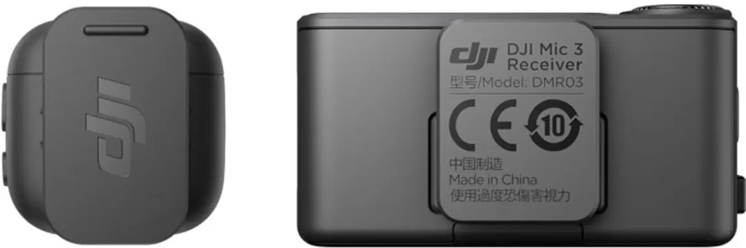 DJI Mic 3 Audio Kit - 1 Zender 1 Ontvanger - Transparent