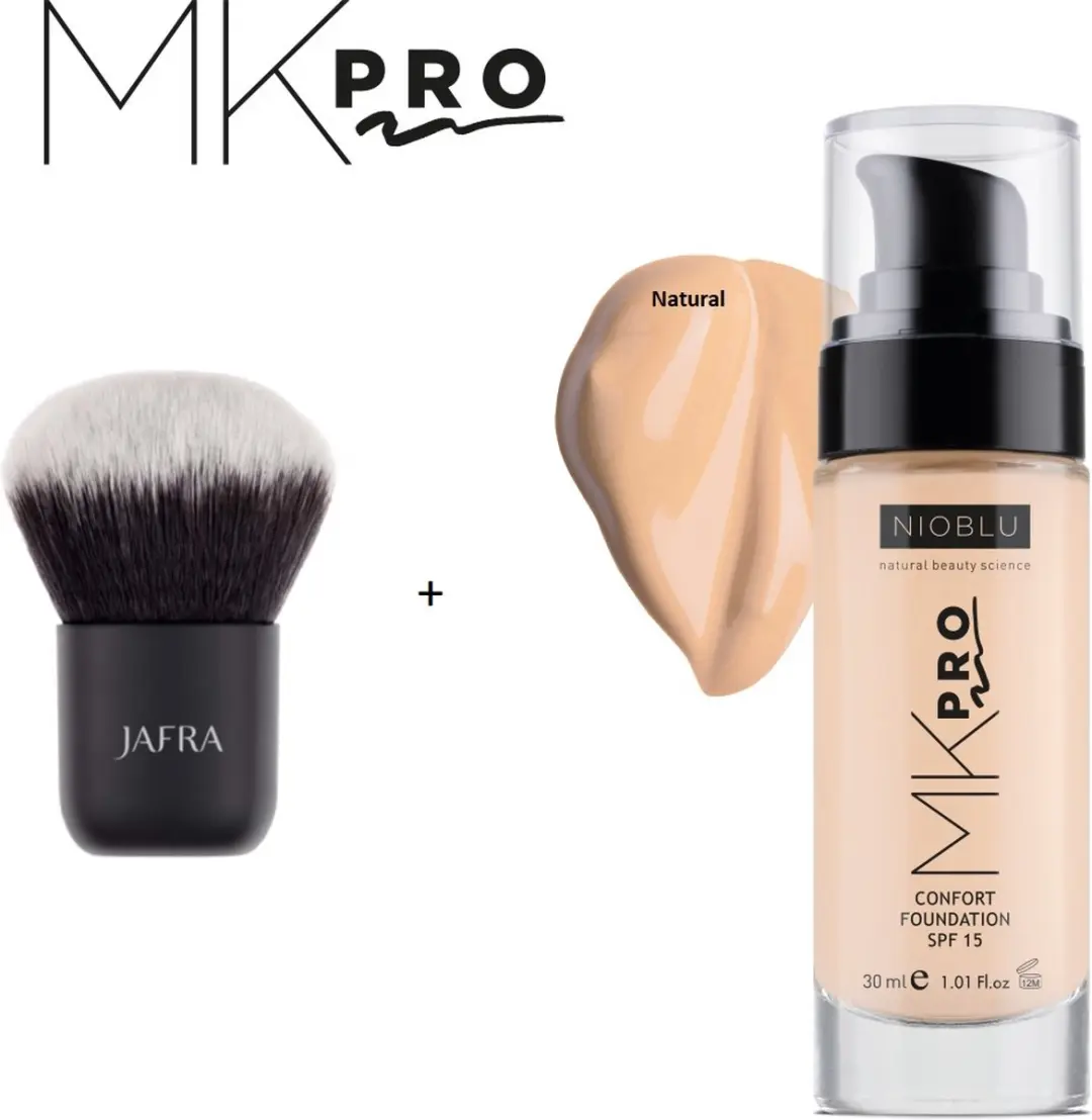 NIOBLU MKPro Foundation SPF 15 Natural