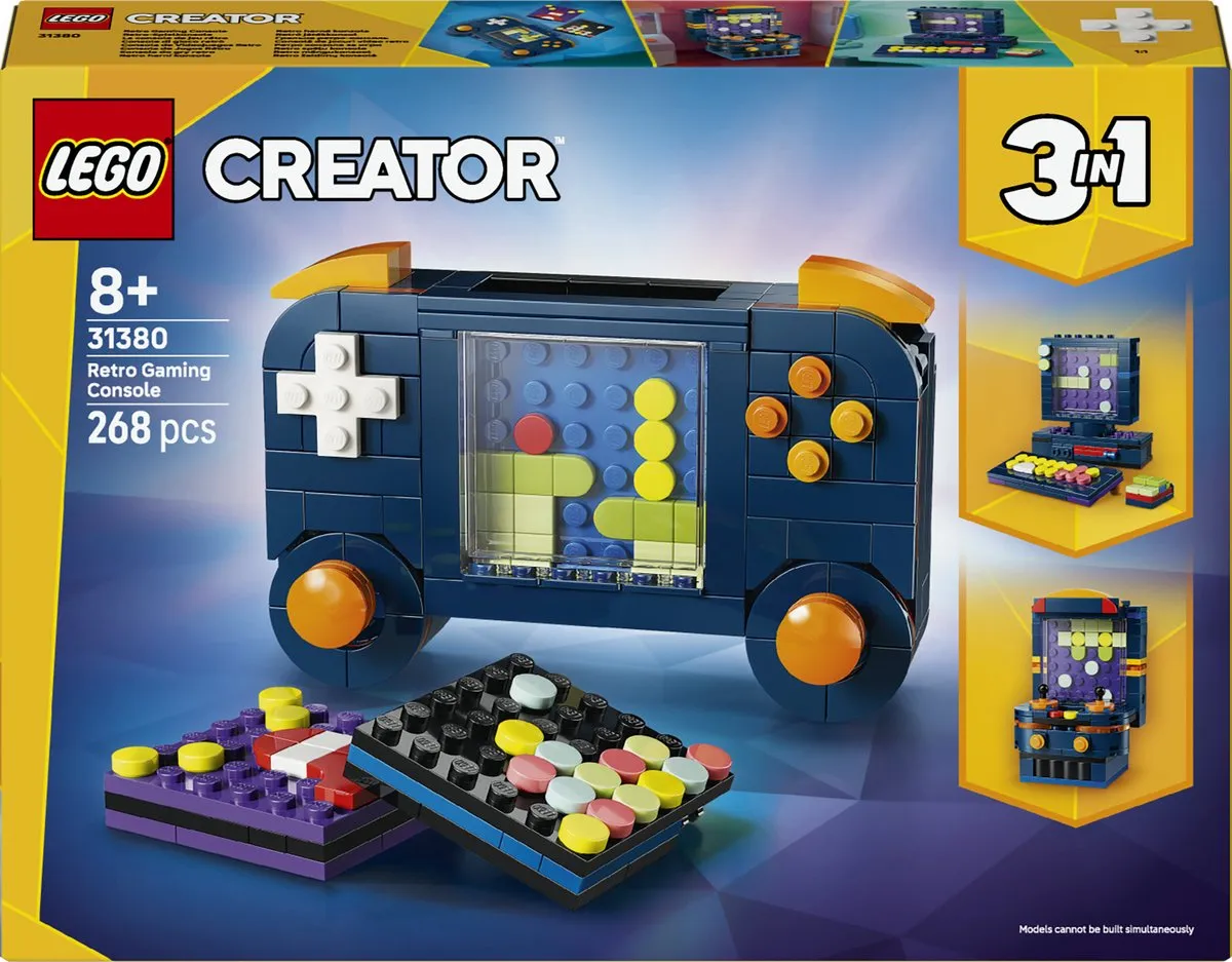 LEGO Creator 3in1 Retro Spelcomputer 31380 - Multicolor