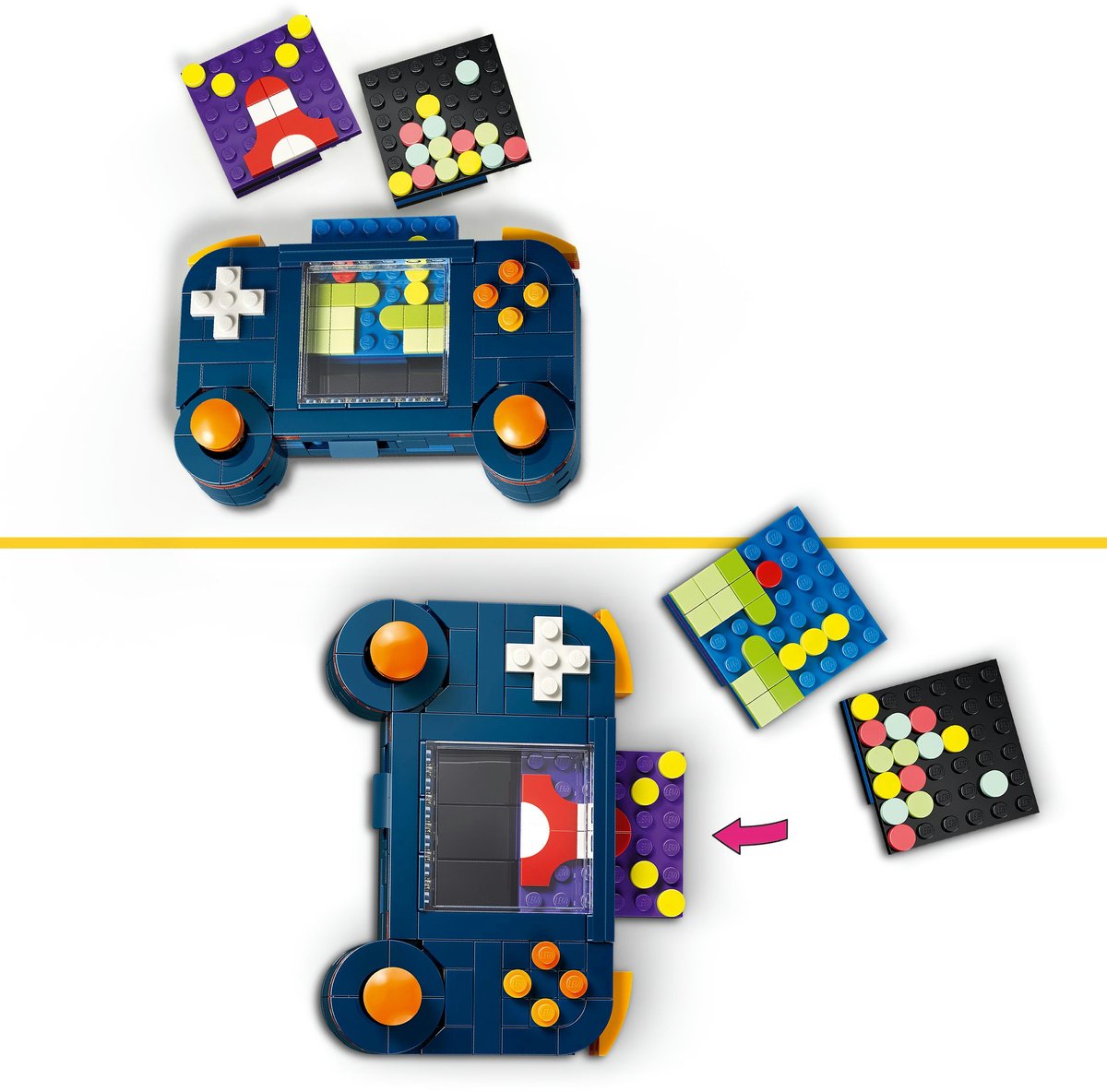 LEGO® Creator 3in1 Retro Spelcomputer Speelgoedmodel - Bouw Om tot Desktop of Speelautomaat - 31380