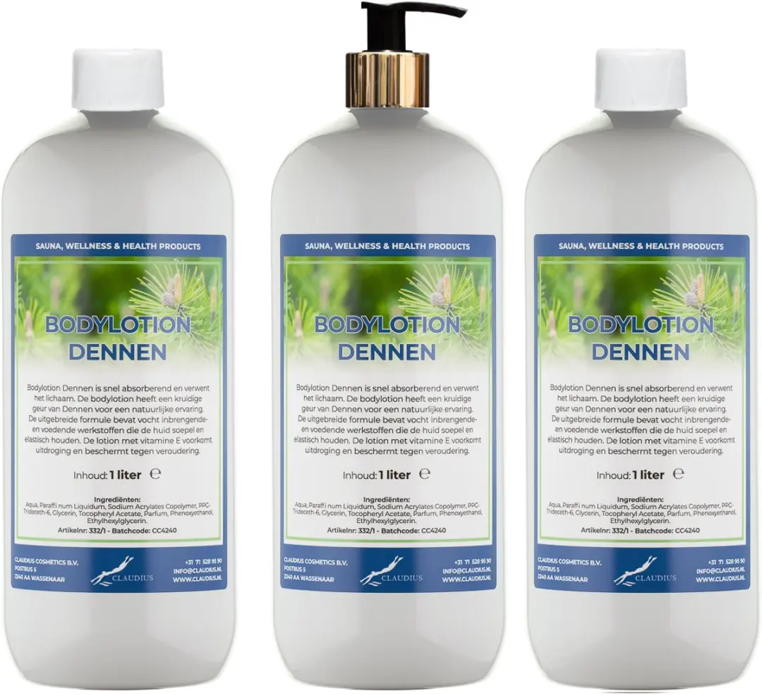 Splashbox Cosmetics Dennen Bodylotion 3L
