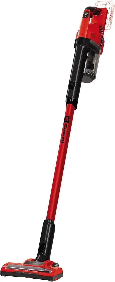 Einhell TE-SV 18 Li Solo Accu Stofzuiger - 0,6L - Rood/Zwart