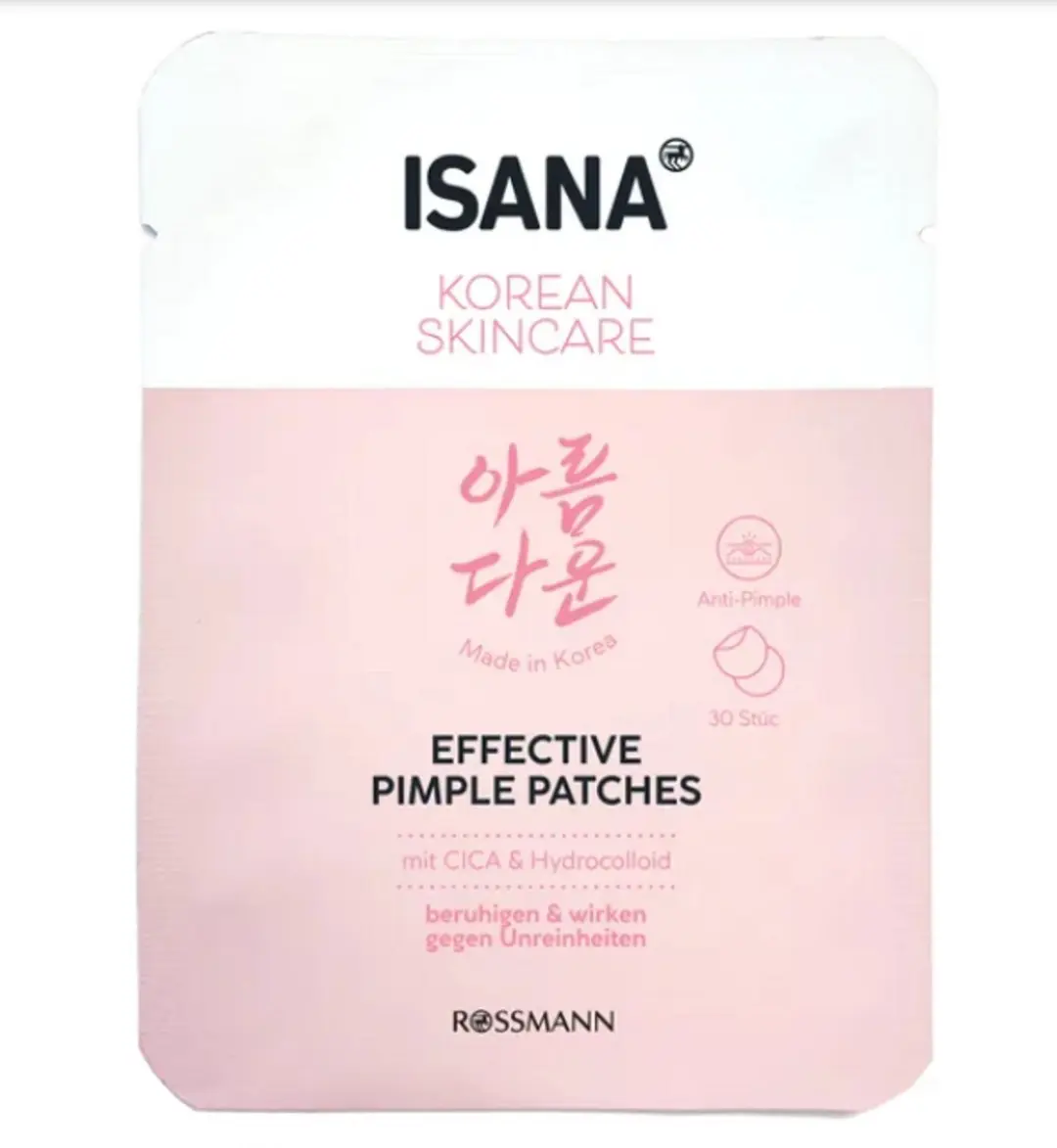 Isana Korean Beauty Pimple Patches - 30 Stuks