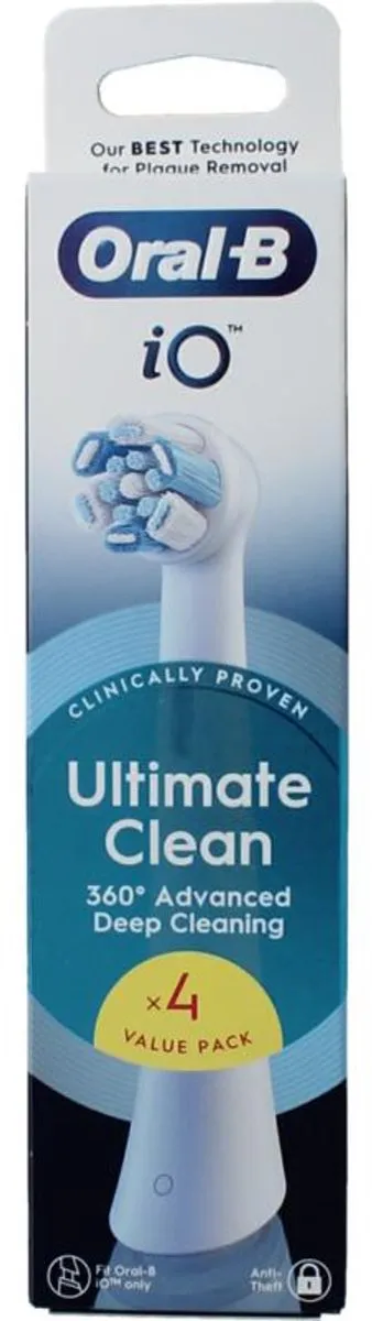 Oral-B iO CrissCross Opzetborstels 4 Stuks