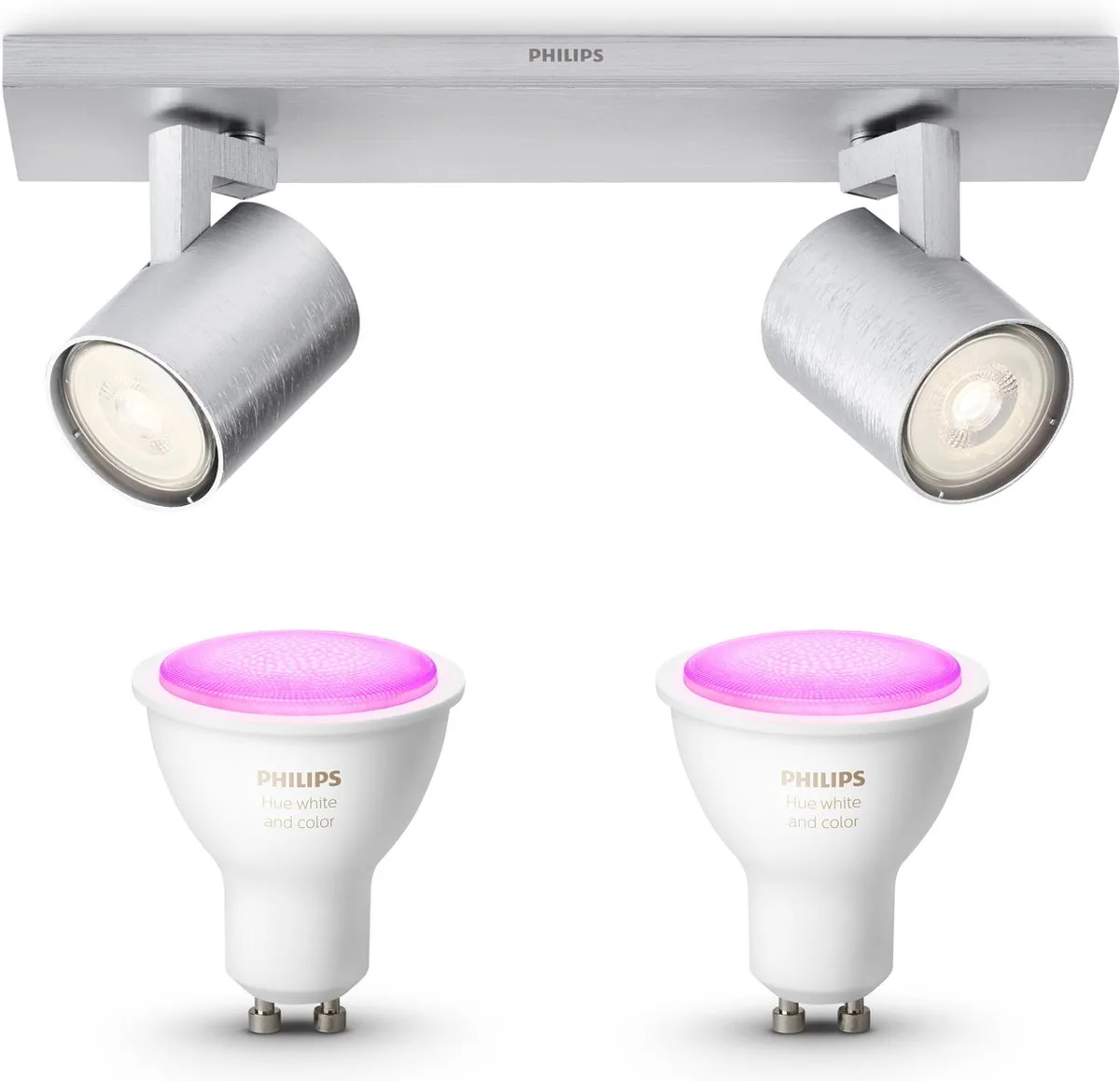 Philips Hue Runner Opbouwspot Aluminium