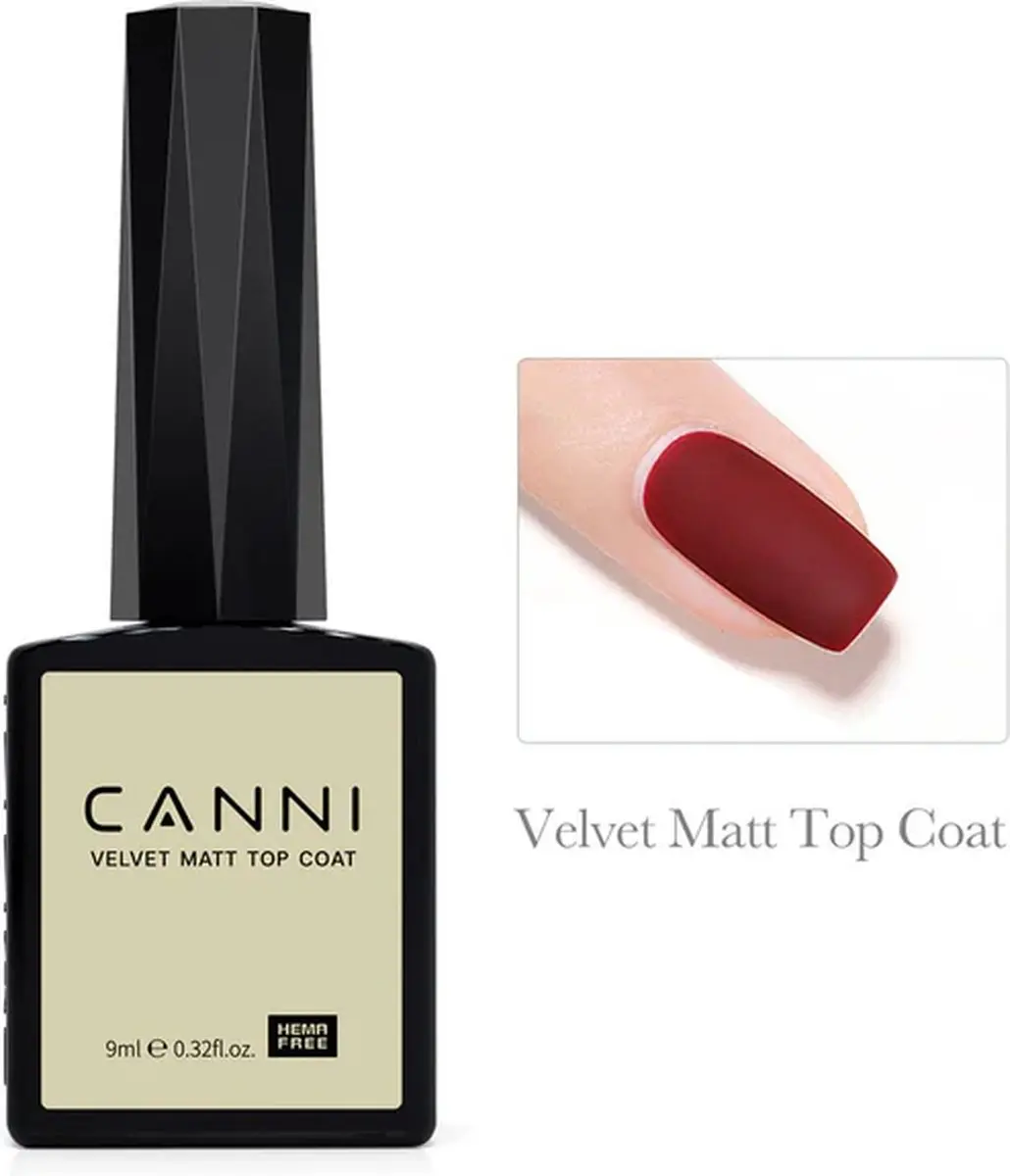 Canni Matte Topcoat UV Gellak 9ml