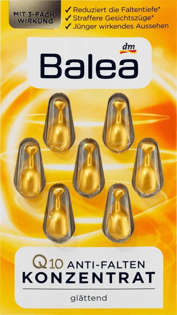 Balea Antirimpelconcentraat Q10 7x50g