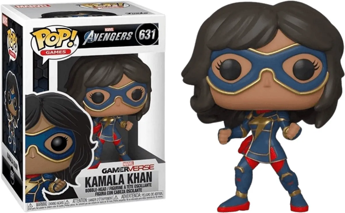 Funko POP Marvel Avengers Kamala Khan Stark Tech 47760 - afbeelding 6 van 6