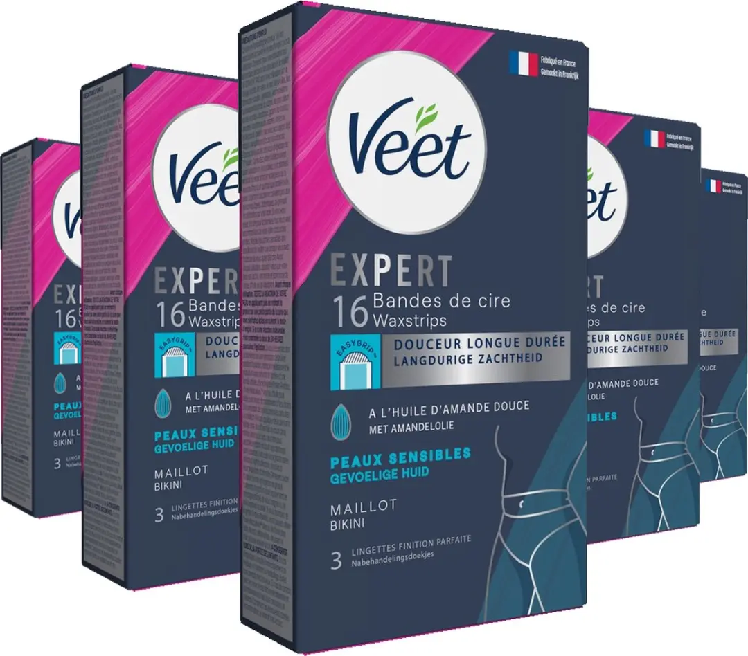 Veet Expert Koude Wasstrips Bikini 80 Stuks