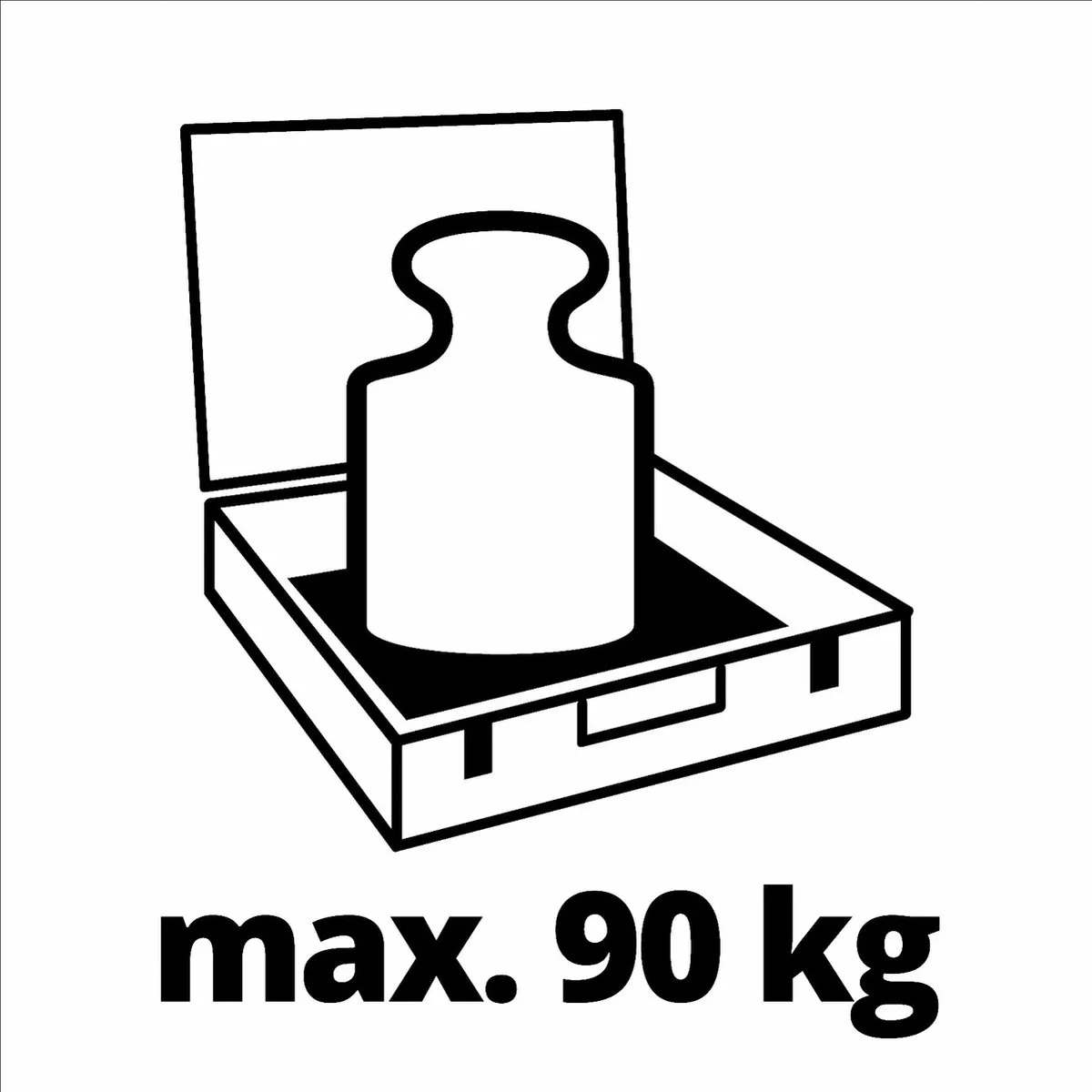 Einhell E-Case M 4540021 Systeemkoffer - 90kg - Rood - afbeelding 6 van 6