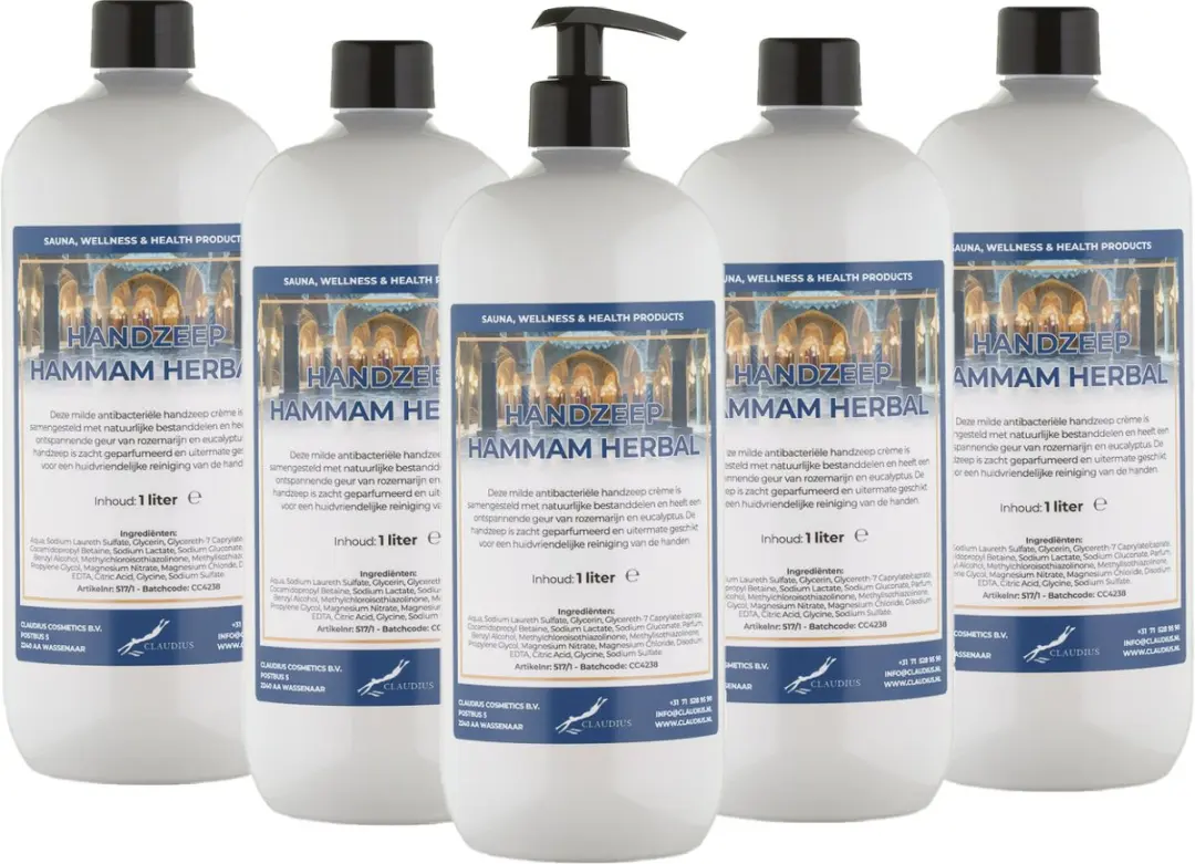 Splashbox Cosmetics Hammam Herbal Handzeep 1L