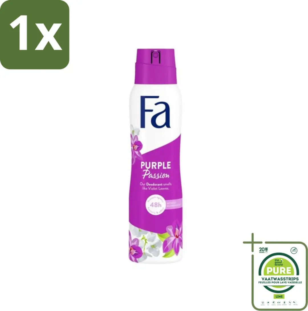 Fa Deodorant Spray Violet Leaves Passion 150ml