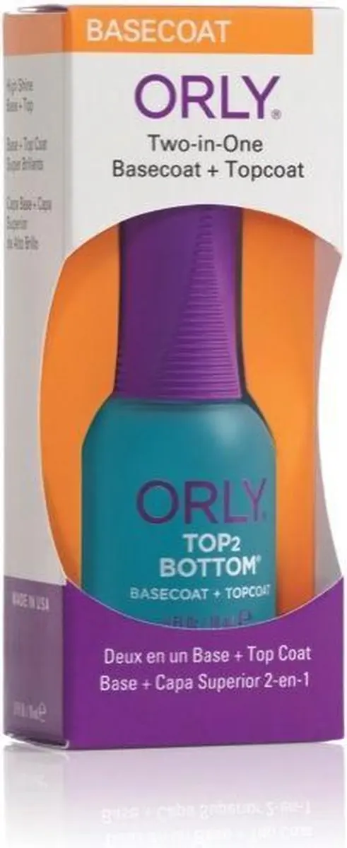 Orly Top 2 Bottom Base & Top Set 1ml