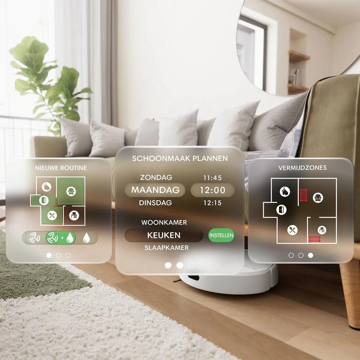 iRobot Roomba Plus 405 Combo Robotstofzuiger - Wit