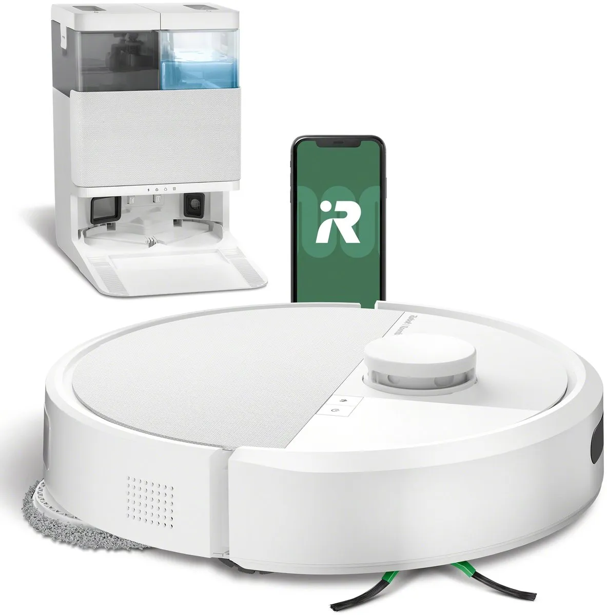 iRobot Roomba Plus 405 Combo Robotstofzuiger - Wit