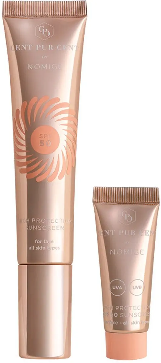 Cent Pur Cent High Protection Sunscreen Gezicht SPF 50 - 40ml