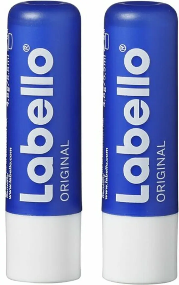 Labello Lippenbalsem Original Care 11ml - 2 Stuks