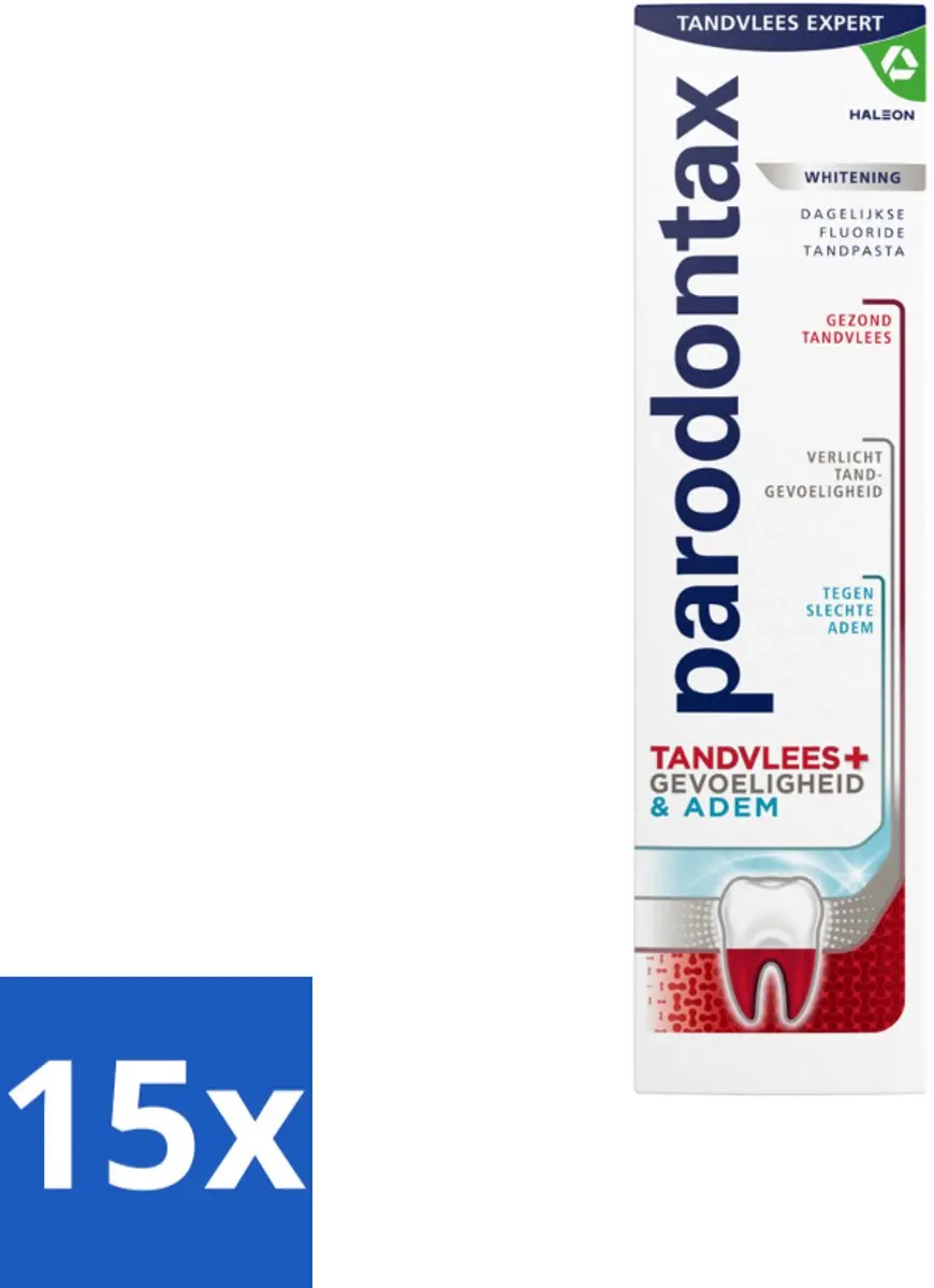 Parodontax Tandpasta Tandvlees+Gevoeligheid & Adem 75ml
