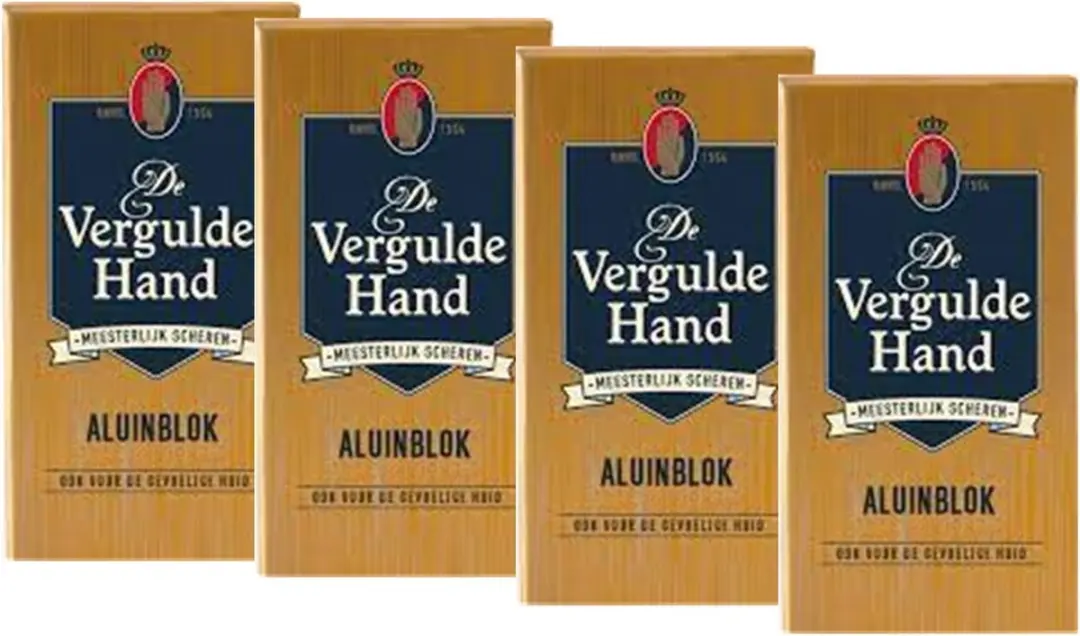 Vergulde Hand Aluinblokjes