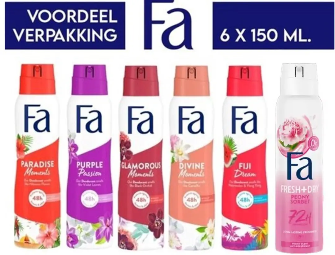 Fa Deodorant Try Out Pakket