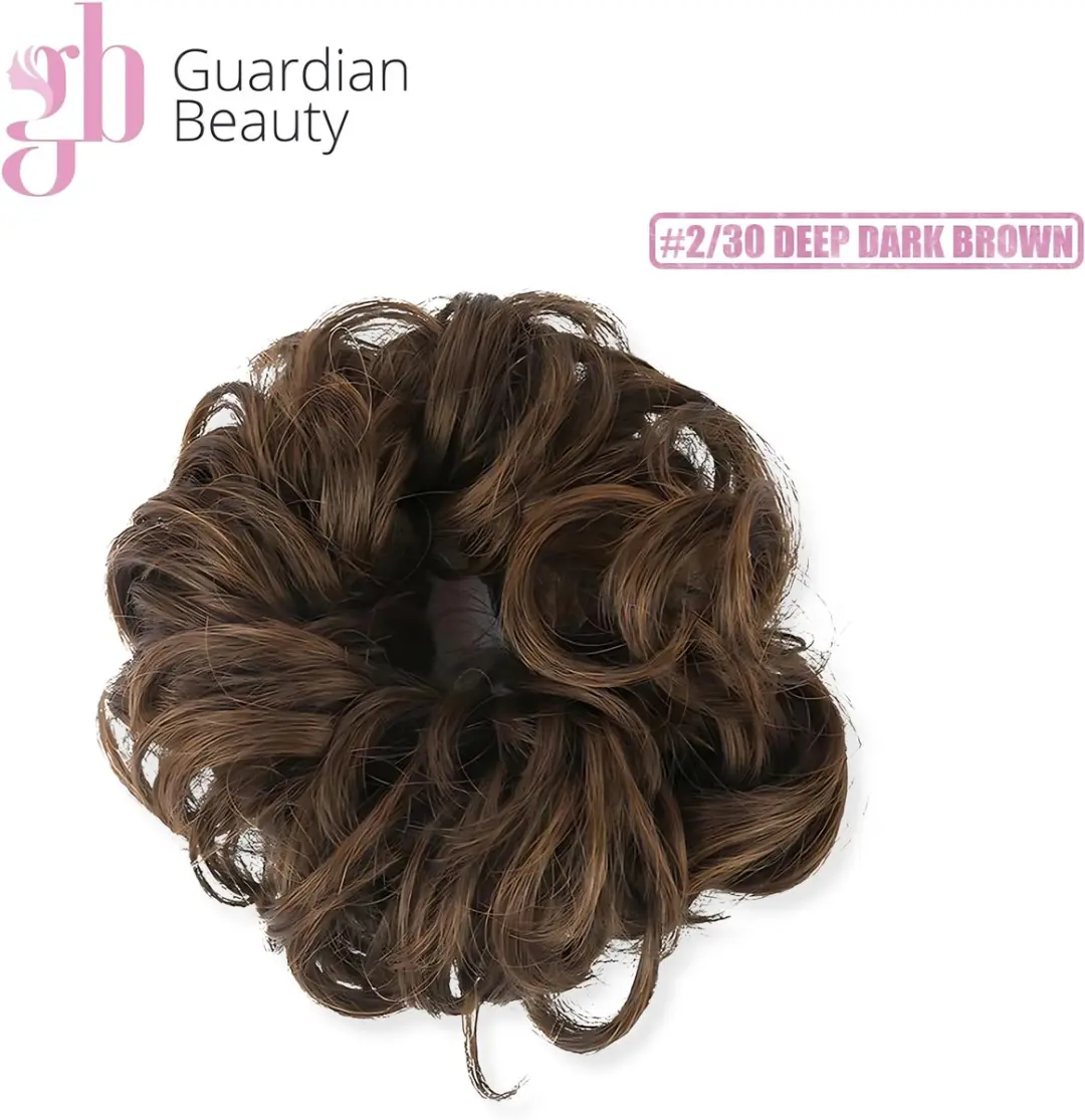 Guardian Beauty Messy Bun Haarwrap Extensie #2/30 Diep Donkerbruin