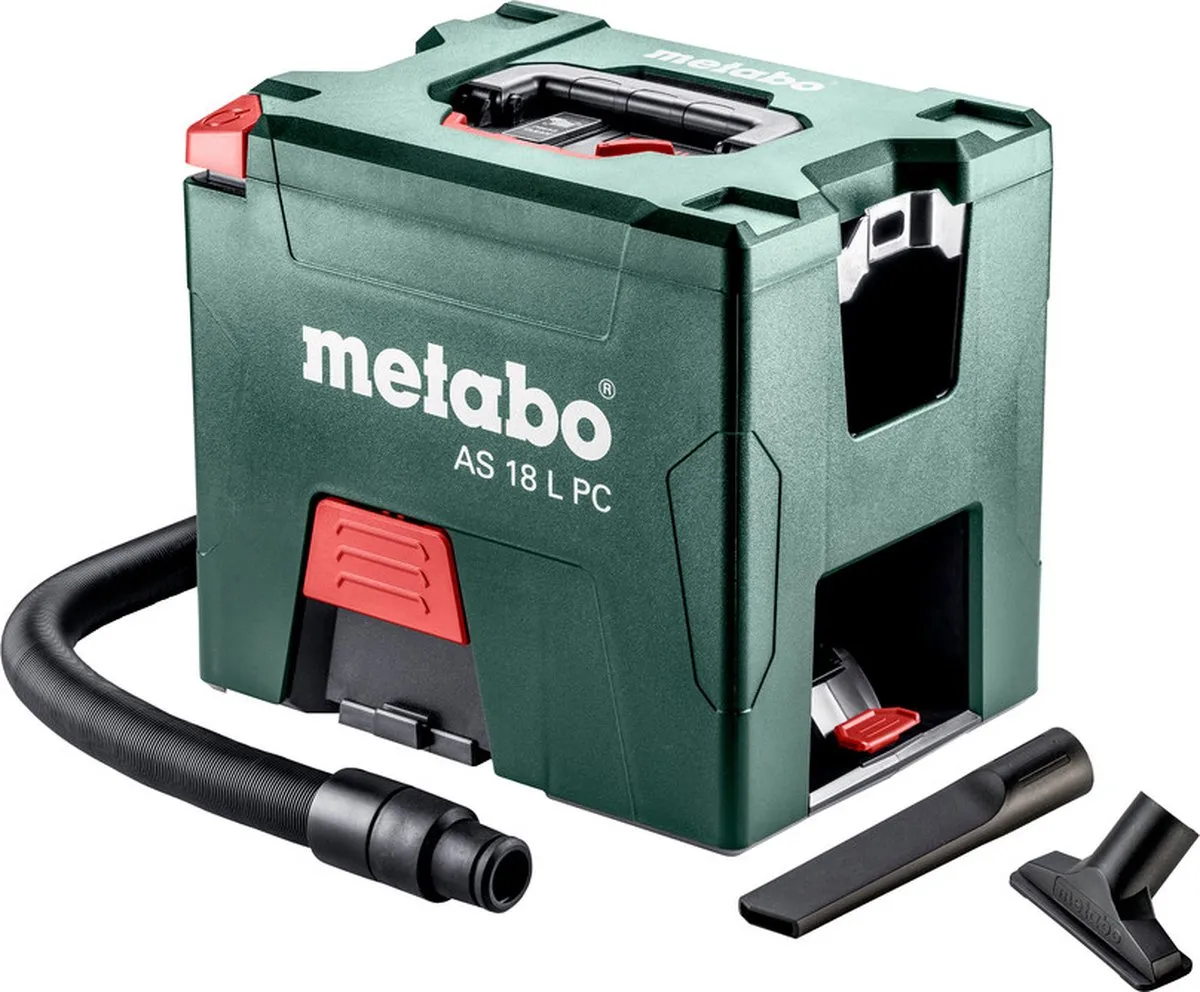 Metabo AS 18 L PC Accu Alleszuiger - 7,5L - Zwart
