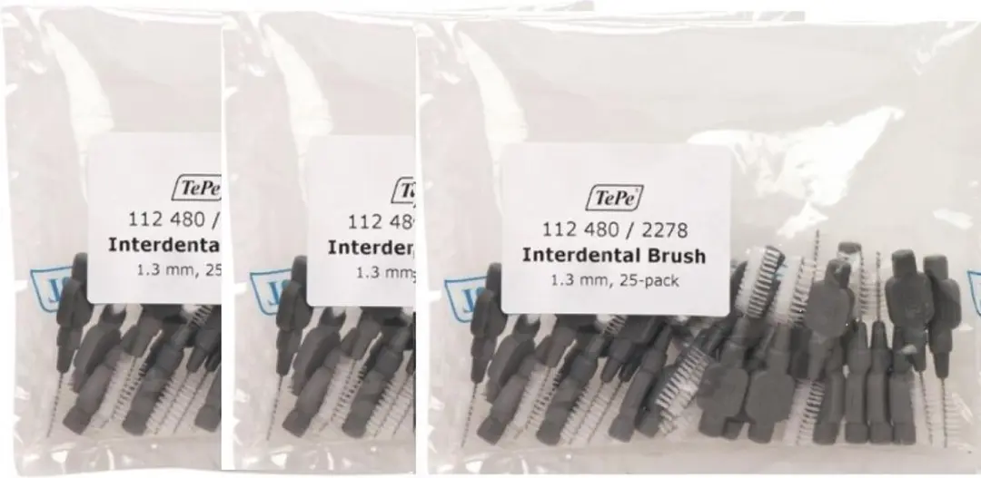 TePe Interdentale Ragers Origineel 1,3mm Grijs - 75 Stuks