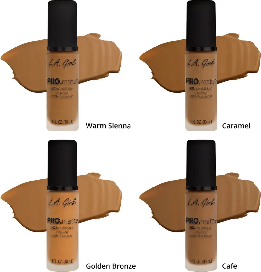 L.A. Girl PRO Matte Foundation Deep Tan - 30ml