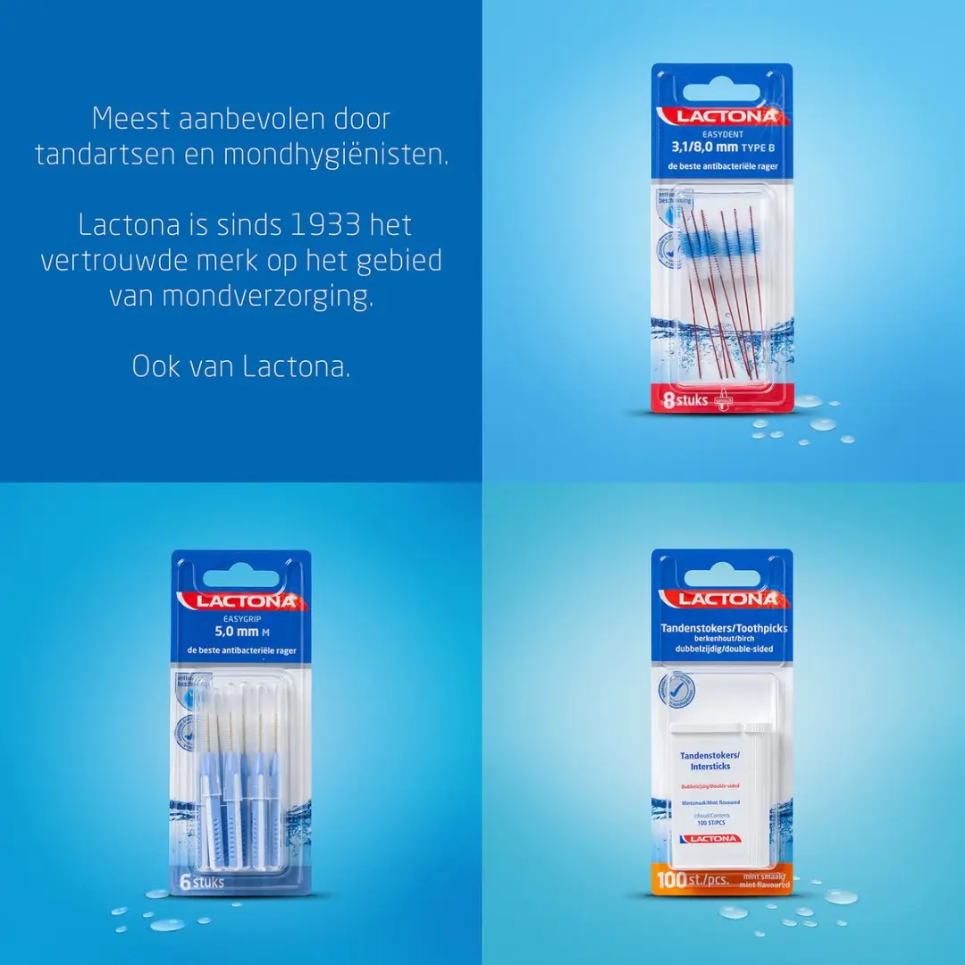 Lactona Ragers Easyclean 6,5mm - Zwart - 8 Stuks - afbeelding 6 van 6