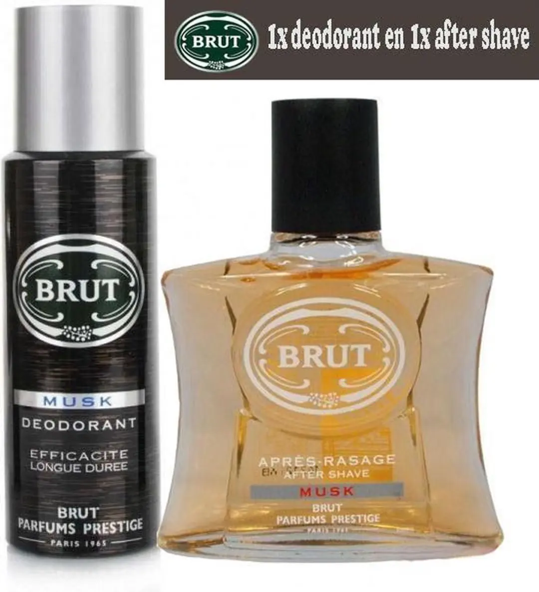 Brut Musk Deo & Aftershave Set