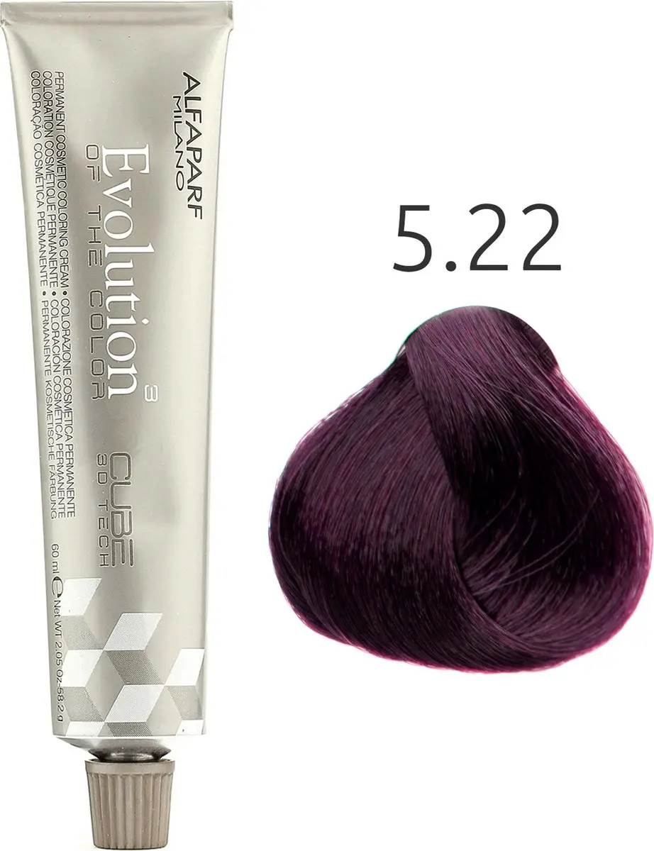 ALFAPARF Evolution of the Color 5.22 Bruin 60ml - Permanent