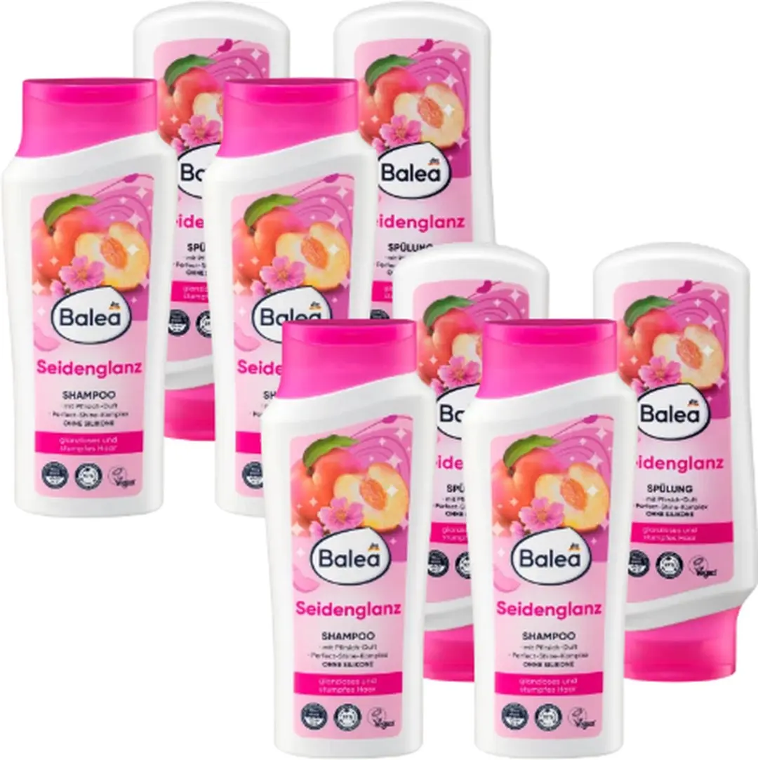 Balea Zijdeglans Shampoo & Conditioner