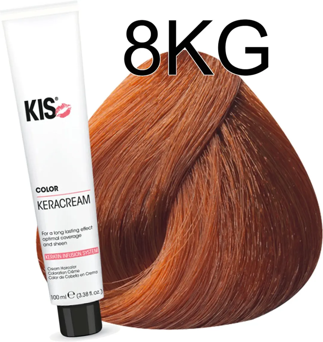 KIS Haarverf 8KG Licht Koper Goudblond