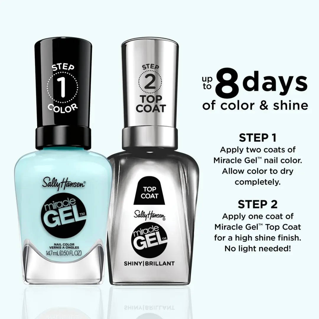 Sally Hansen Miracle Gel 668 Grand Cyan - 14.7ml
