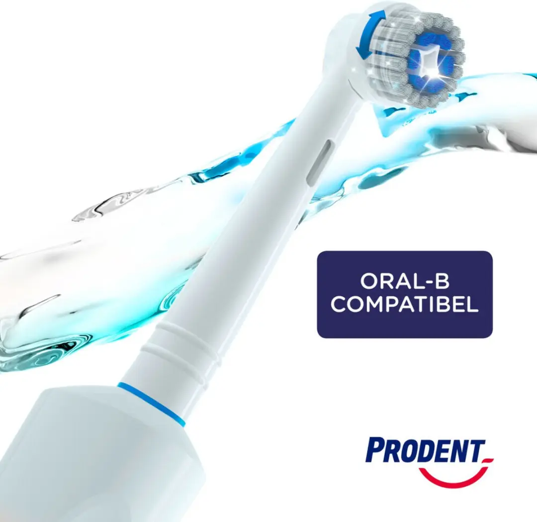 Prodent Opzetborstels White Now - 2 Stuks